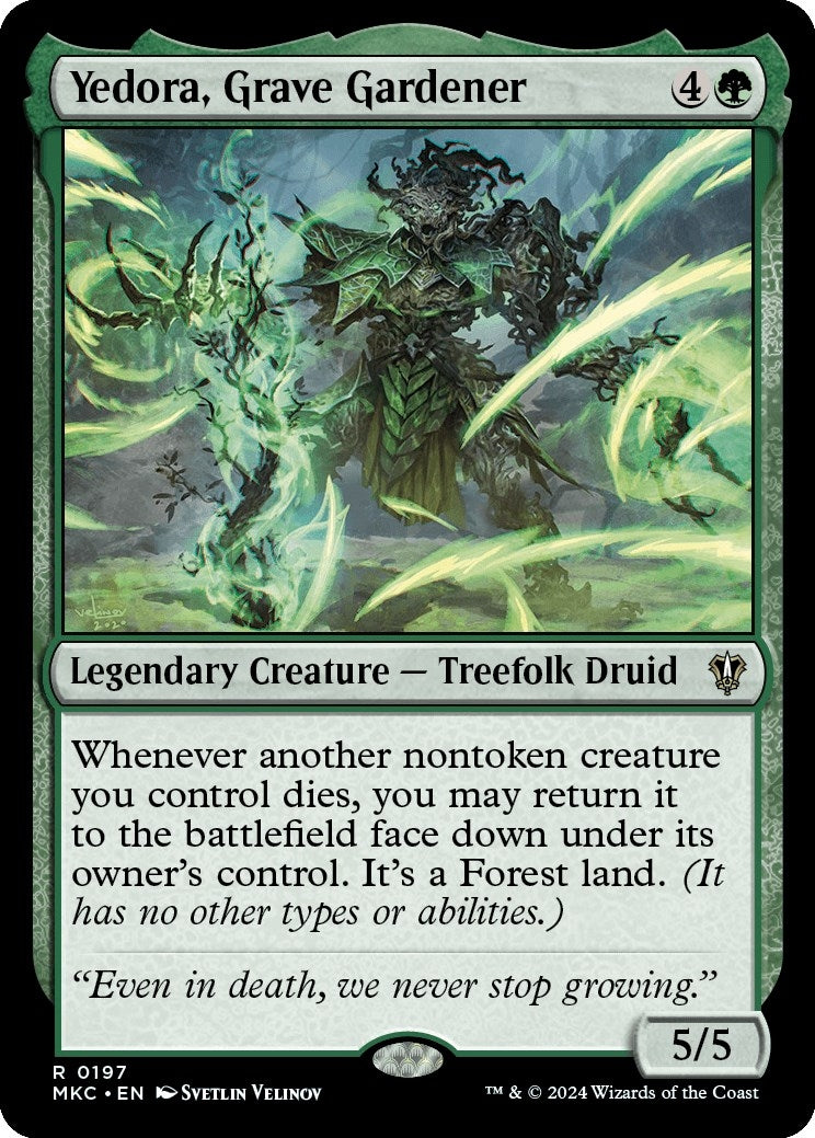 Image for Yedora, Grave Gardener (197) (Commander: Murders at Karlov Manor) - Magic: The Gathering