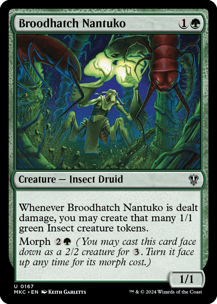 Image for Broodhatch Nantuko (167) (Commander: Murders at Karlov Manor) - Magic: The Gathering