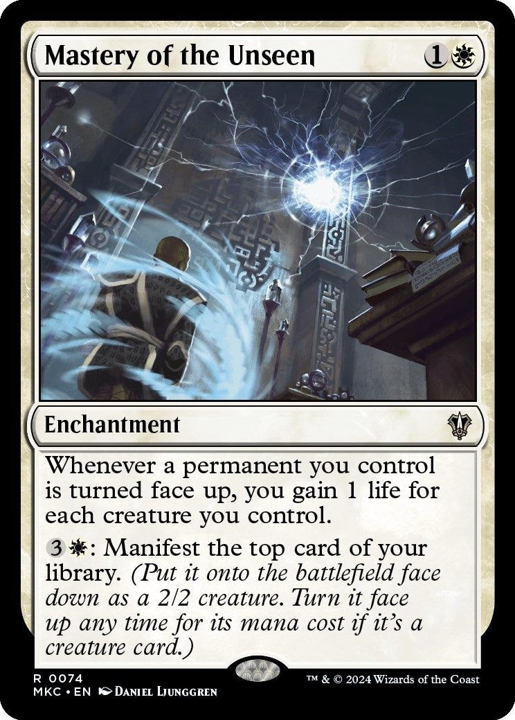 Image for Mastery of the Unseen (74) (Commander: Murders at Karlov Manor) - Magic: The Gathering