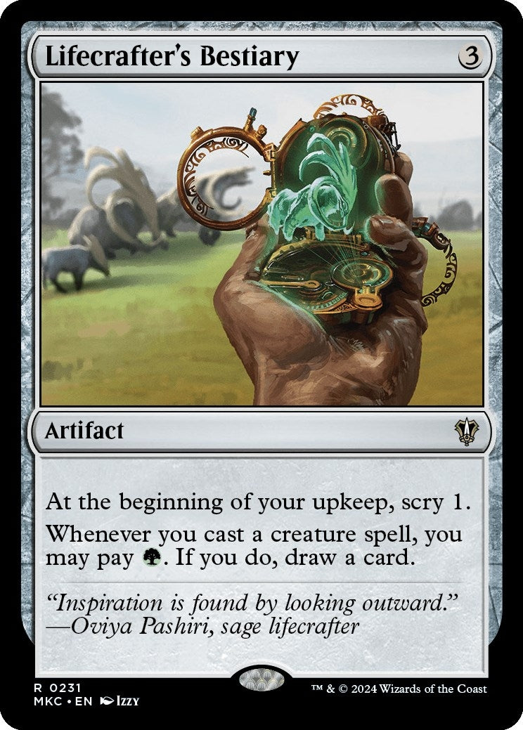 Image for Lifecrafter's Bestiary (231) (Commander: Murders at Karlov Manor) - Magic: The Gathering