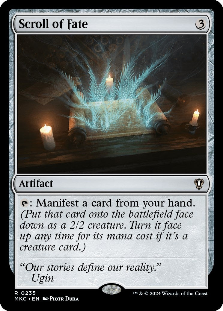 Image for Scroll of Fate (235) (Commander: Murders at Karlov Manor) - Magic: The Gathering