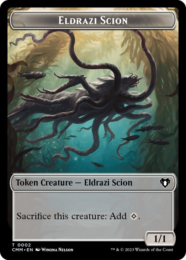 Image for Eldrazi Scion // Myr Double-Sided Token (2 // 43) (Commander Masters) - Magic: The Gathering