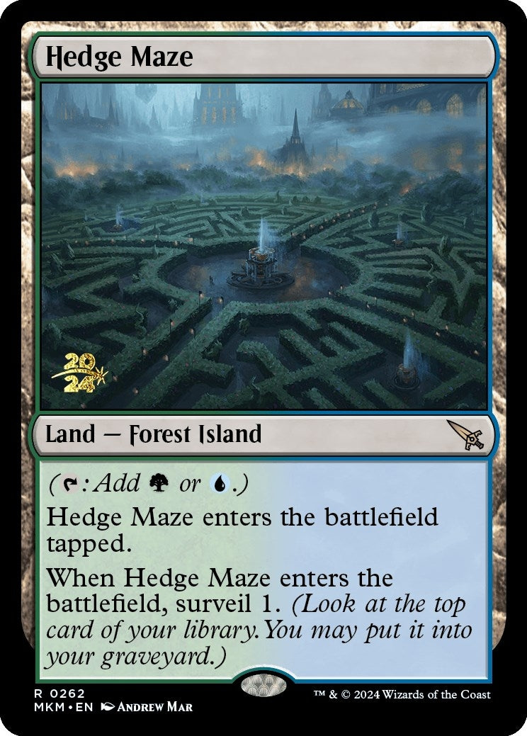 Image for Hedge Maze (262) (Prerelease Cards) - Magic: The Gathering