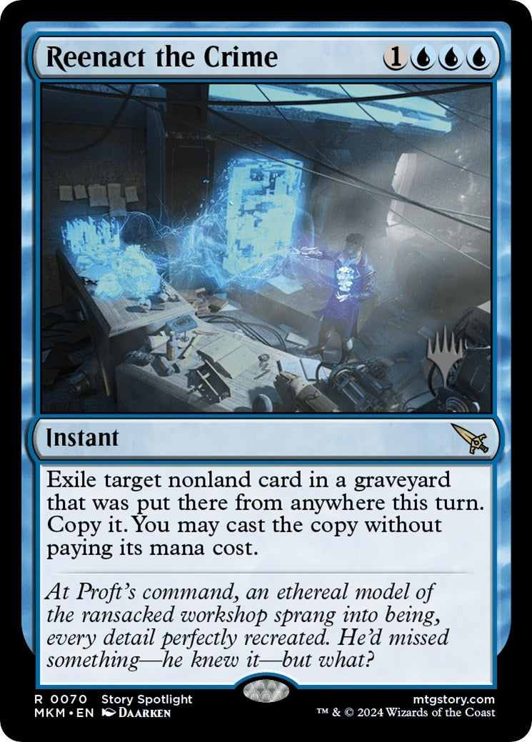 Image for Reenact the Crime (70) (Promo Pack: Murders at Karlov Manor) - Magic: The Gathering