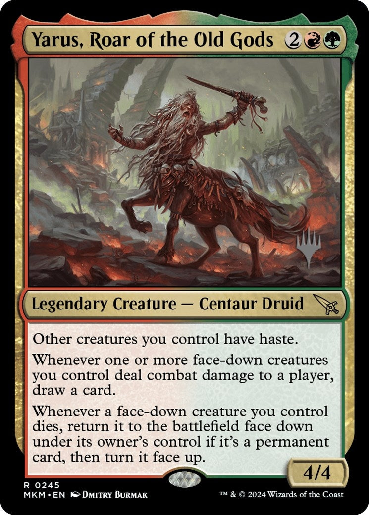 Image for Yarus, Roar of the Old Gods (245) (Promo Pack: Murders at Karlov Manor) - Magic: The Gathering