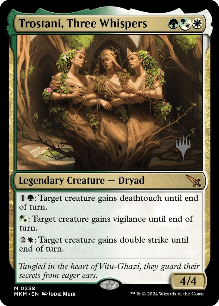 Image for Trostani, Three Whispers (238) (Promo Pack: Murders at Karlov Manor) - Magic: The Gathering