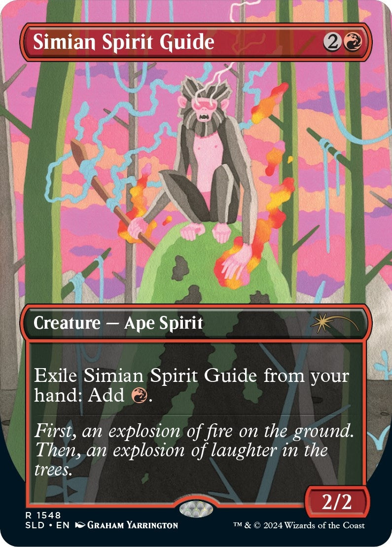Image for Simian Spirit Guide (1548) (Secret Lair Drop Series) - Magic: The Gathering