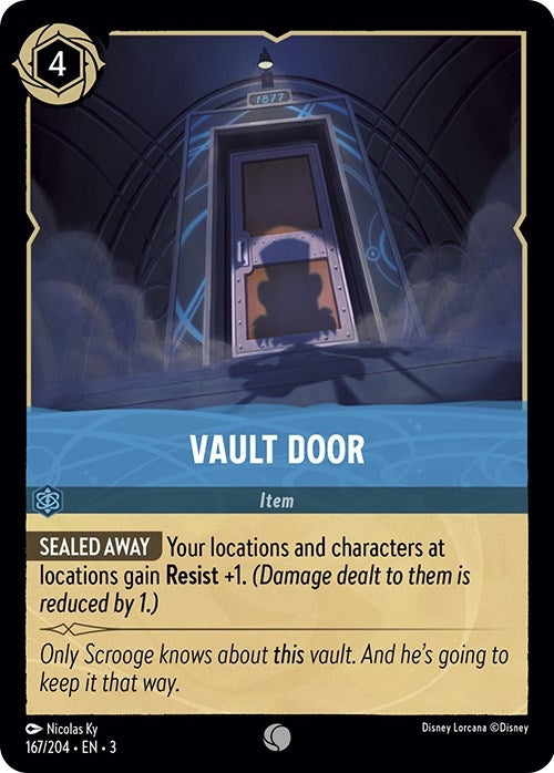 Image for Vault Door (167/204) (Into the Inklands) - Disney Lorcana