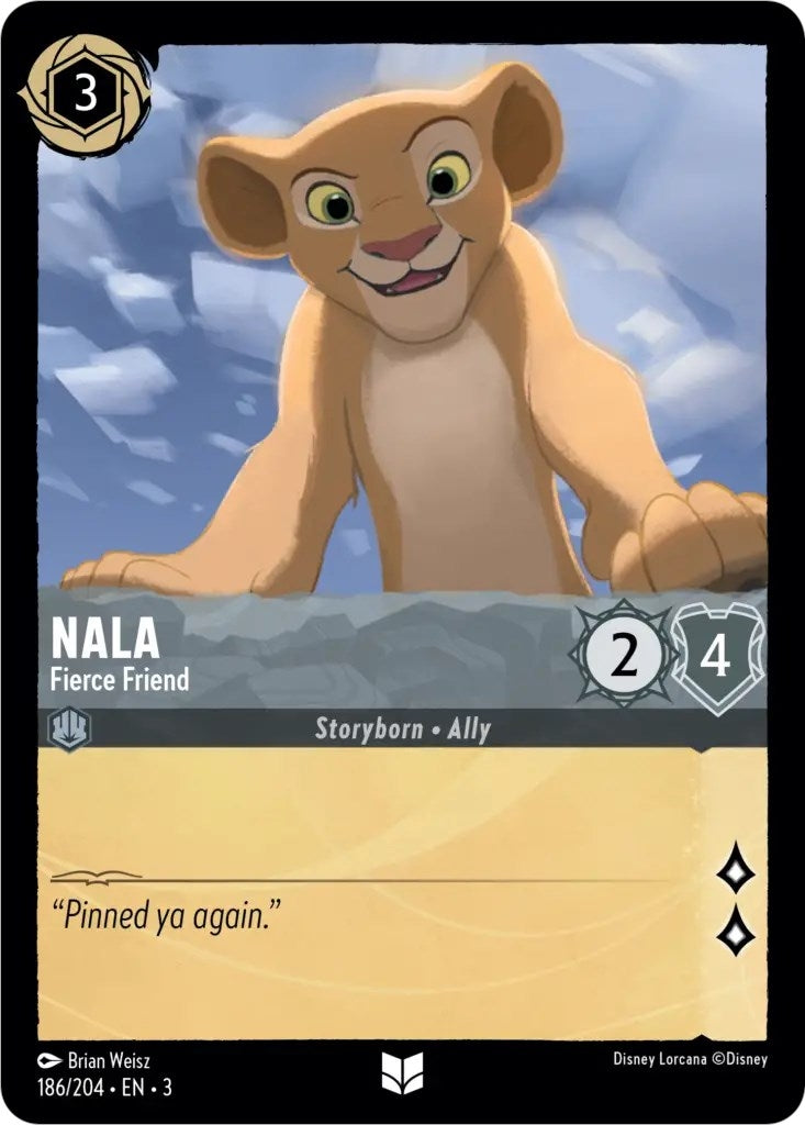 Image for Nala - Fierce Friend (186/204) (Into the Inklands) - Disney Lorcana