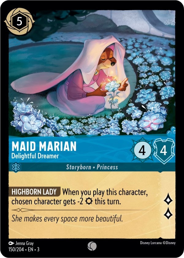 Image for Maid Marian - Delightful Dreamer (150/204) (Into the Inklands) - Disney Lorcana