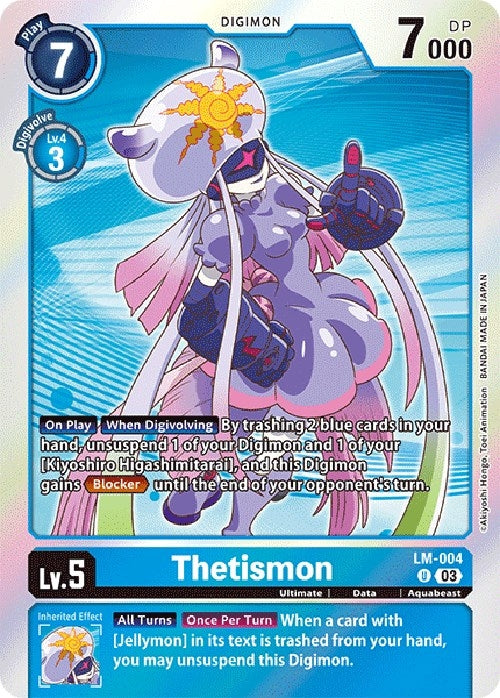 Image for Thetismon (English Exclusive) (LM-004 U) (Exceed Apocalypse) - Digimon Card Game