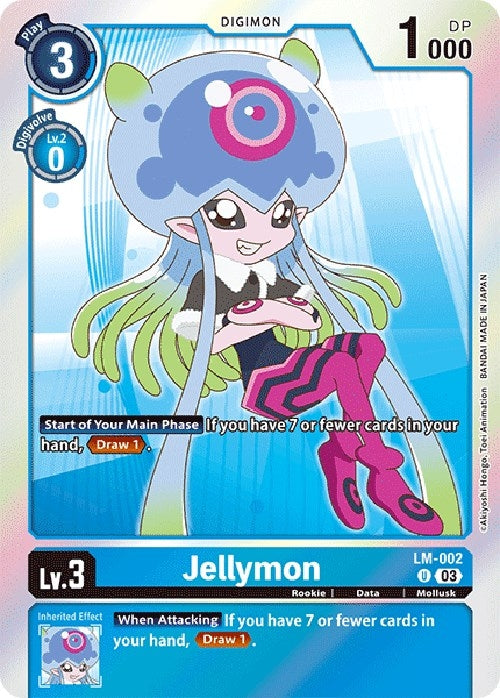 Image for Jellymon (English Exclusive) (LM-002 U) (Exceed Apocalypse) - Digimon Card Game