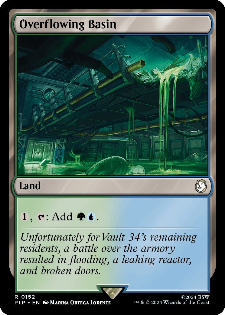 Image for Overflowing Basin (152) (Universes Beyond: Fallout) - Magic: The Gathering
