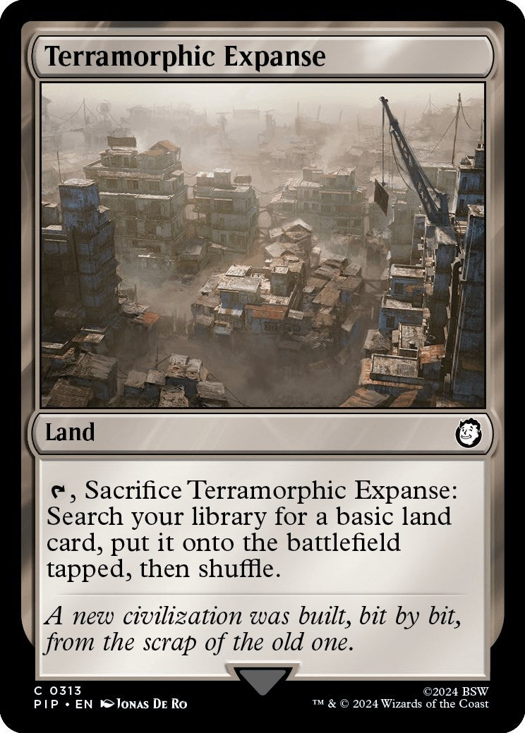 Image for Terramorphic Expanse (313) (Universes Beyond: Fallout) - Magic: The Gathering