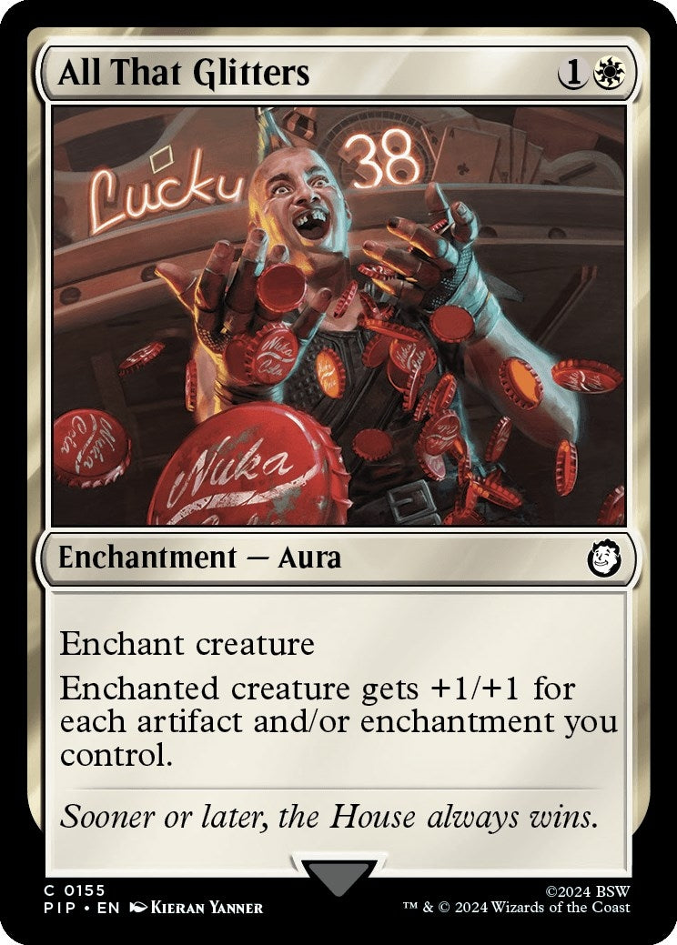 Image for All That Glitters (155) (Universes Beyond: Fallout) - Magic: The Gathering