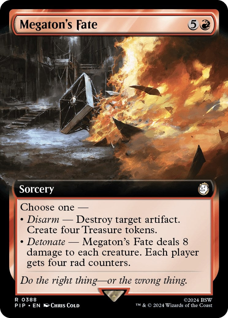 Image for Megaton's Fate (Extended Art) (388) (Universes Beyond: Fallout) - Magic: The Gathering