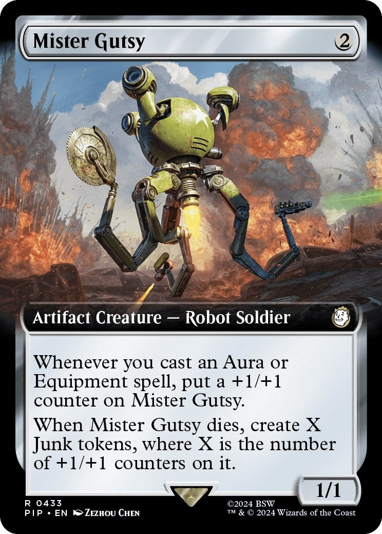 Image for Mister Gutsy (Extended Art) (433) (Universes Beyond: Fallout) - Magic: The Gathering