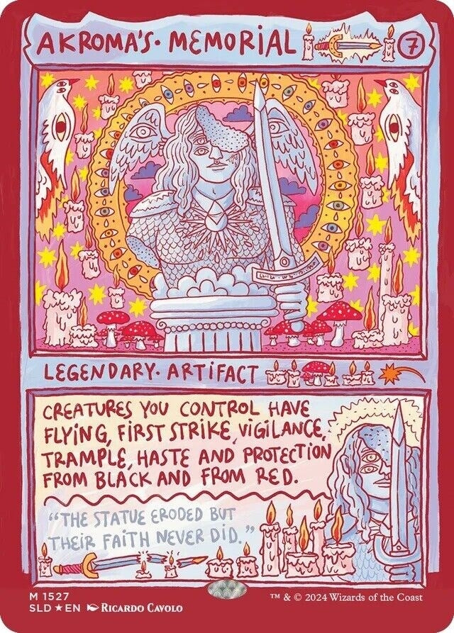 Image for Akroma's Memorial (Rainbow Foil) (1527) (Secret Lair Drop Series) - Magic: The Gathering