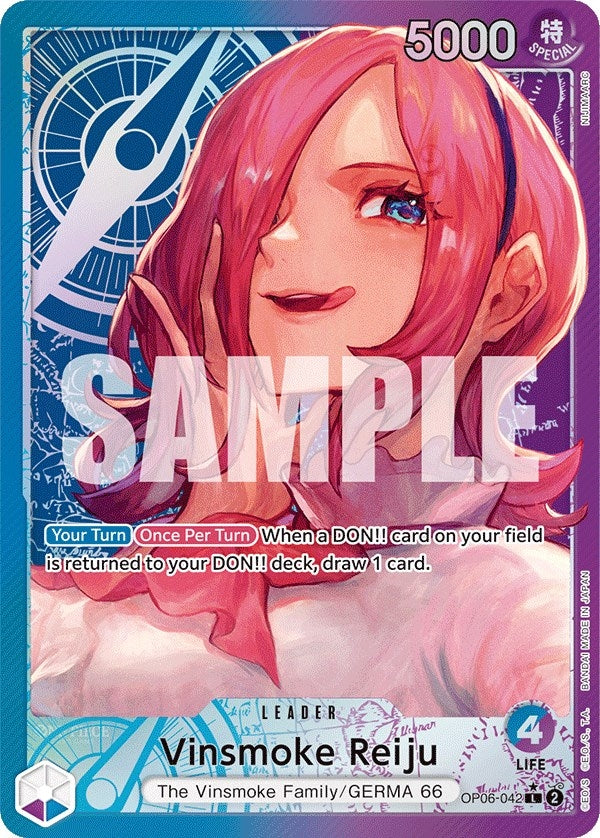 Image for Vinsmoke Reiju (042) (Alternate Art) (OP06-042) (Wings of the Captain) - One Piece Card Game