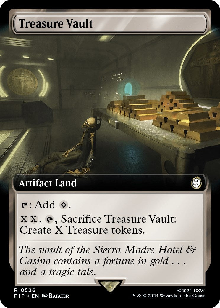 Image for Treasure Vault (Extended Art) (526) (Universes Beyond: Fallout) - Magic: The Gathering