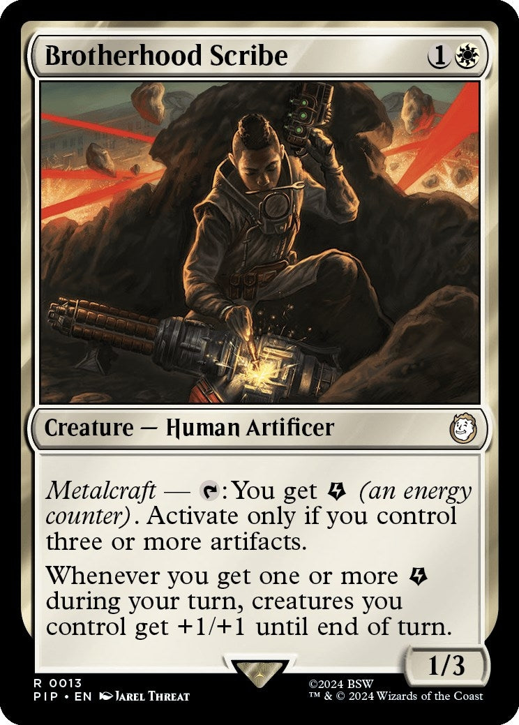 Image for Brotherhood Scribe (13) (Universes Beyond: Fallout) - Magic: The Gathering
