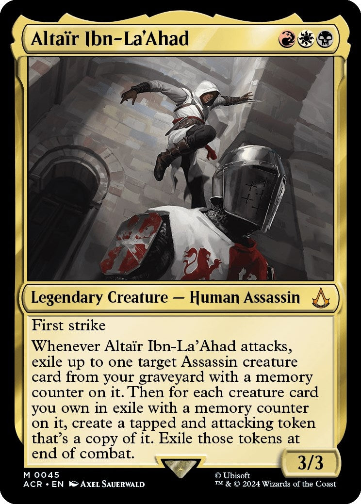 Image for Altair Ibn-La'Ahad (45) (Universes Beyond: Assassin's Creed) - Magic: The Gathering