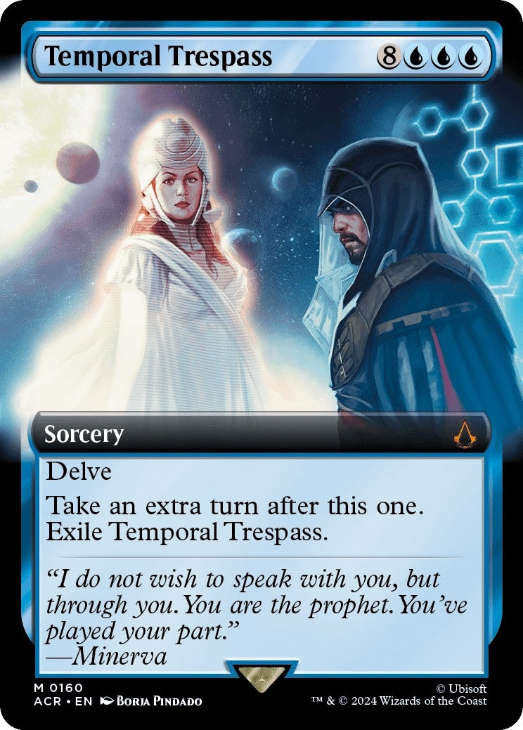 Image for Temporal Trespass (Extended Art) (160) (Universes Beyond: Assassin's Creed) - Magic: The Gathering