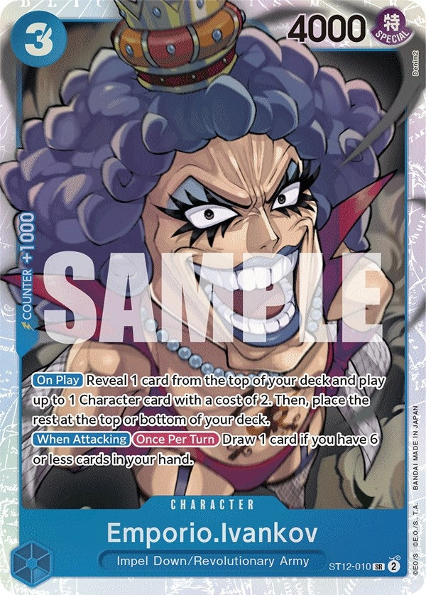 Image for Emporio.Ivankov (ST12-010) (Starter Deck 12: Zoro and Sanji) - One Piece Card Game