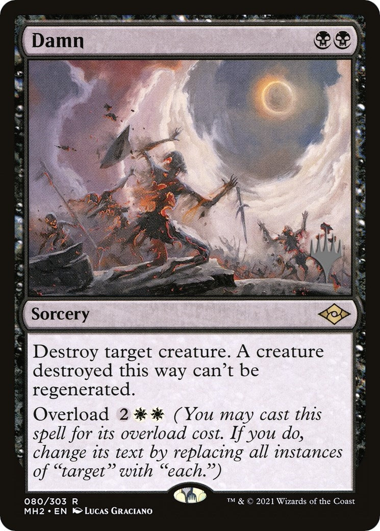 Image for Damn (80) (Promo Pack: Murders at Karlov Manor) - Magic: The Gathering