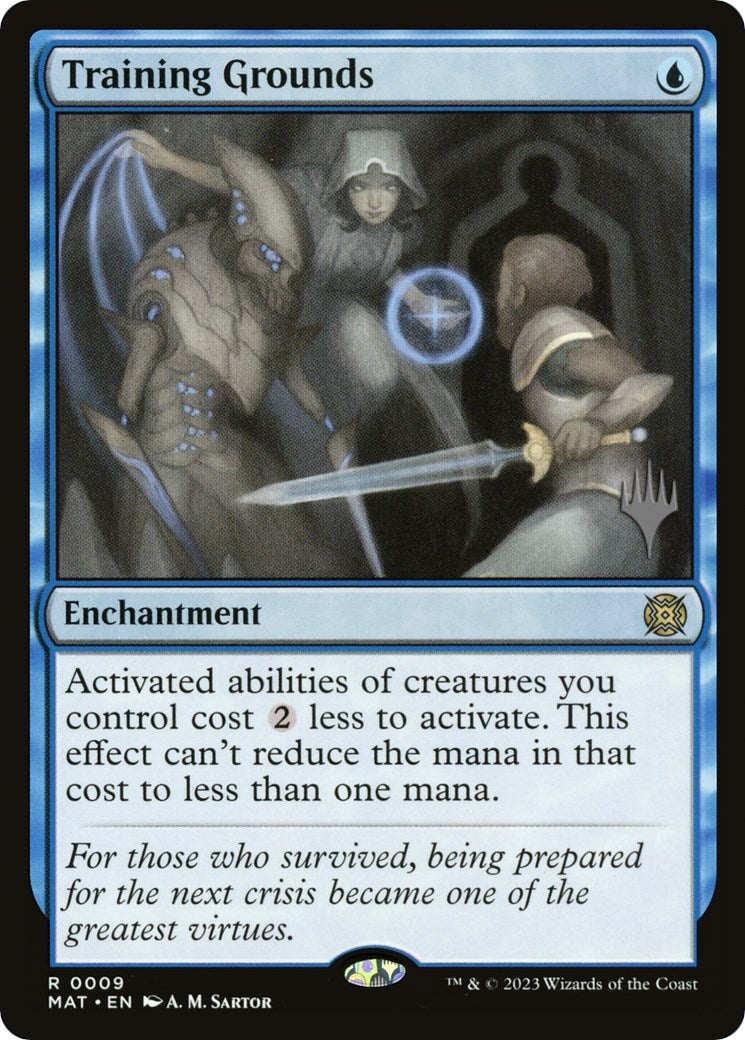 Image for Training Grounds (9) (Promo Pack: Murders at Karlov Manor) - Magic: The Gathering