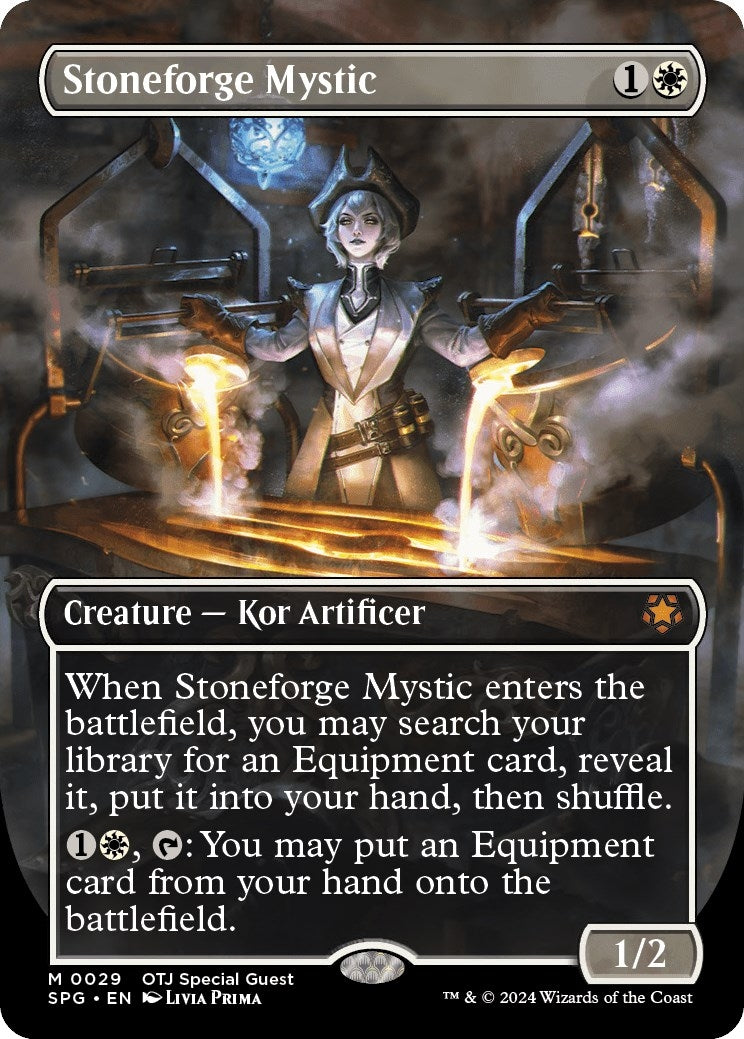 Image for Stoneforge Mystic (Borderless) (29) (Special Guests) - Magic: The Gathering