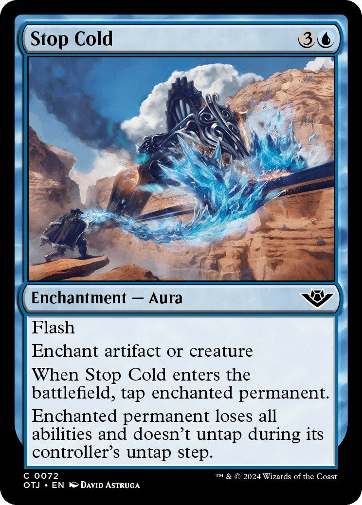 Image for Stop Cold (72) (Outlaws of Thunder Junction) - Magic: The Gathering