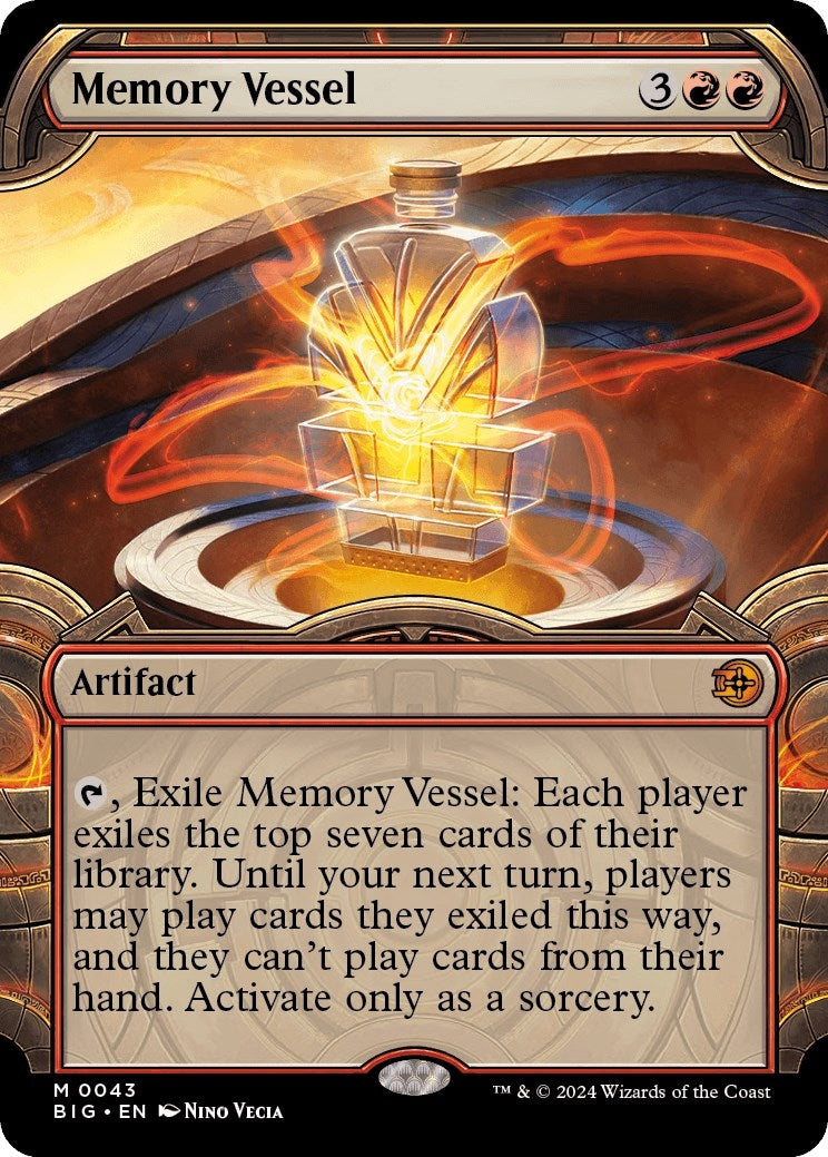 Image for Memory Vessel (Showcase) (43) (Outlaws of Thunder Junction: The Big Score) - Magic: The Gathering