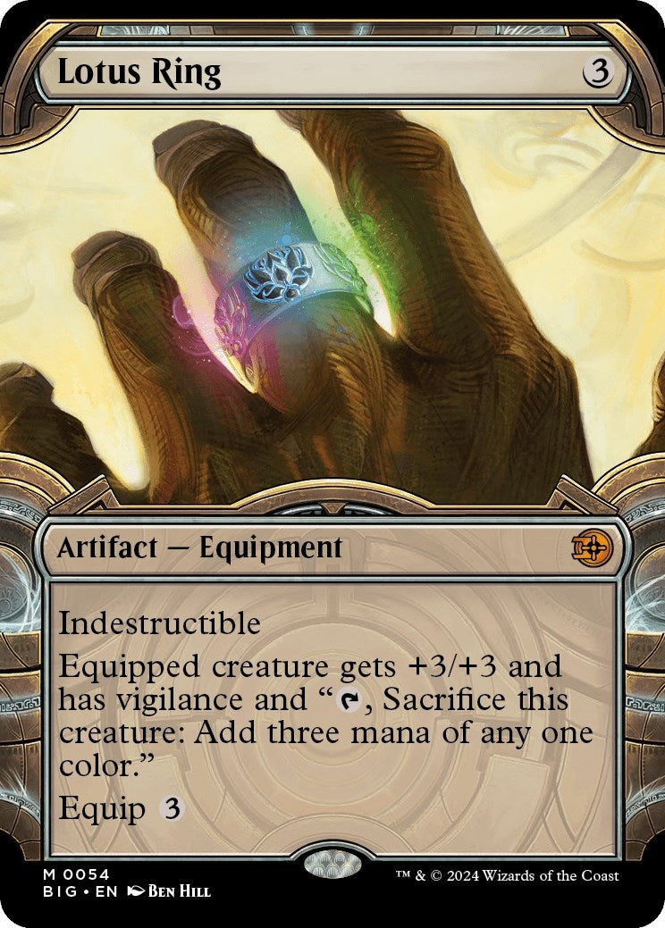 Image for Lotus Ring (Showcase) (54) (Outlaws of Thunder Junction: The Big Score) - Magic: The Gathering