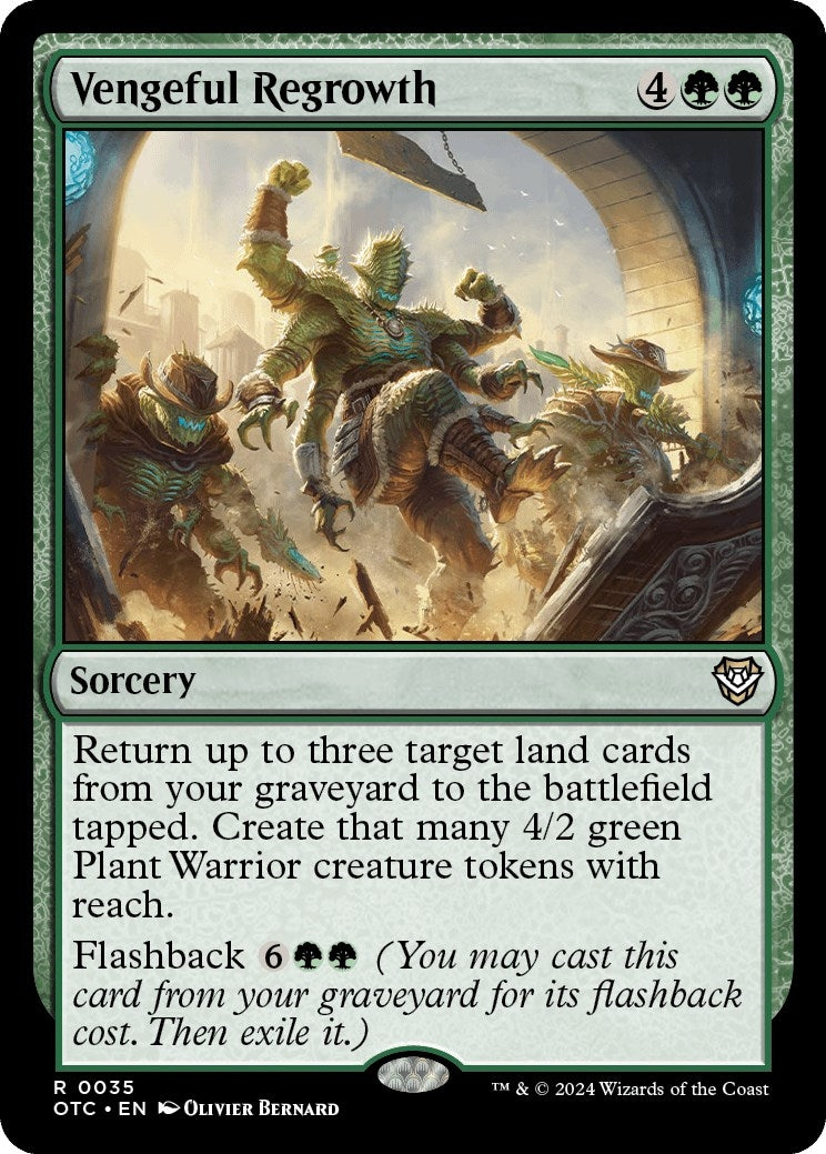 Image for Vengeful Regrowth (35) (Commander: Outlaws of Thunder Junction) - Magic: The Gathering