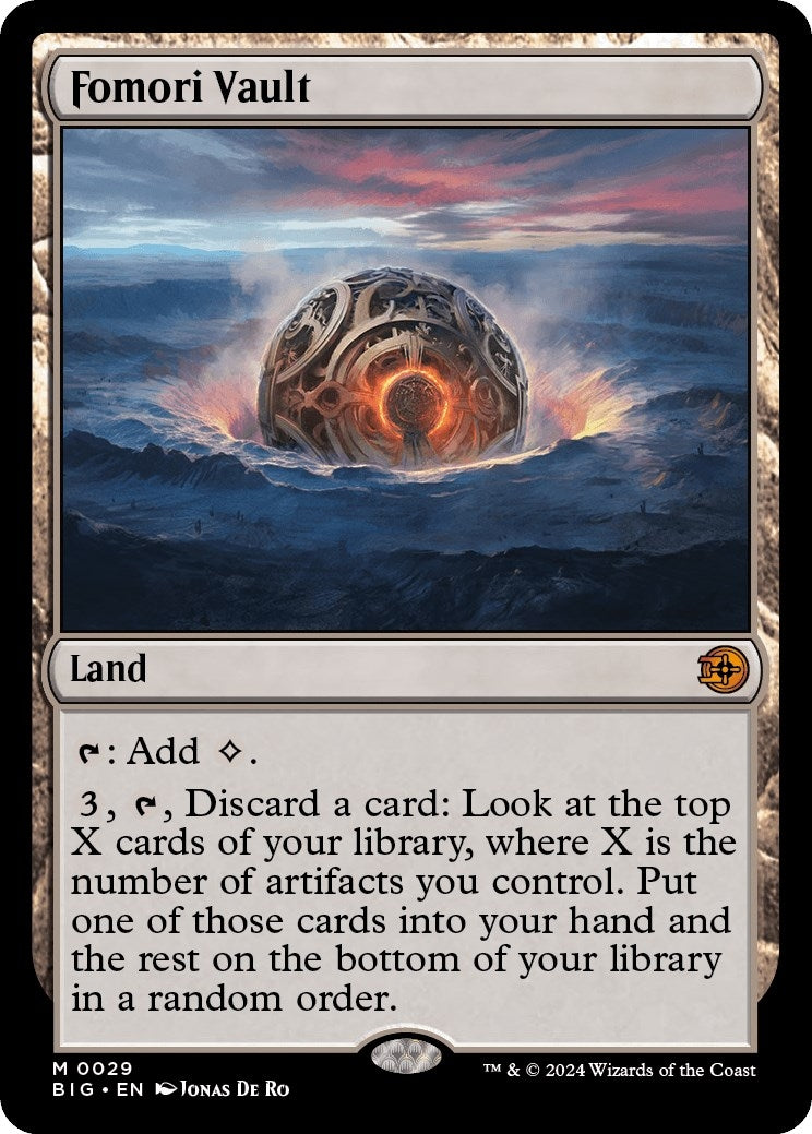 Image for Fomori Vault (29) (Outlaws of Thunder Junction: The Big Score) - Magic: The Gathering