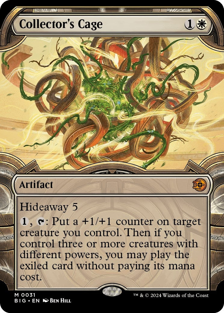 Image for Collector's Cage (Showcase) (31) (Outlaws of Thunder Junction: The Big Score) - Magic: The Gathering