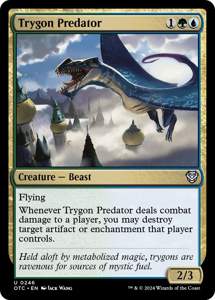 Image for Trygon Predator (246) (Commander: Outlaws of Thunder Junction) - Magic: The Gathering