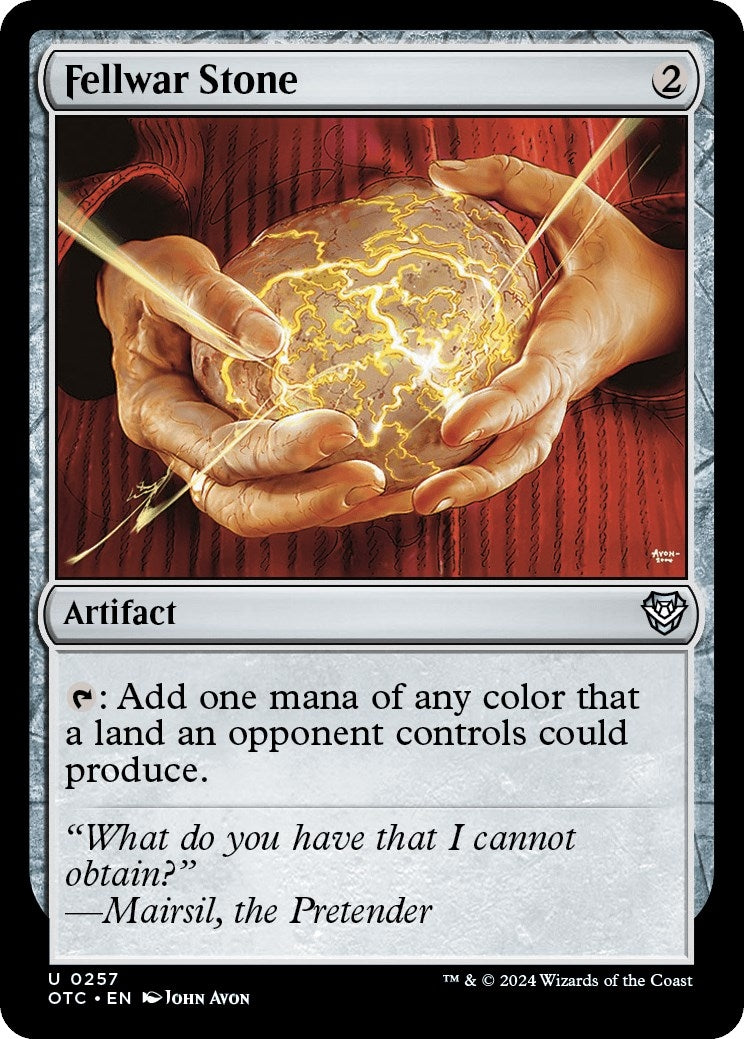 Image for Fellwar Stone (257) (Commander: Outlaws of Thunder Junction) - Magic: The Gathering