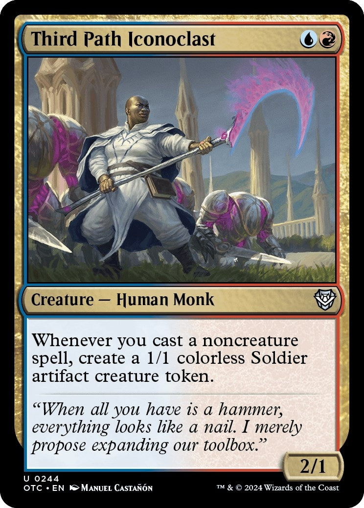 Image for Third Path Iconoclast (244) (Commander: Outlaws of Thunder Junction) - Magic: The Gathering