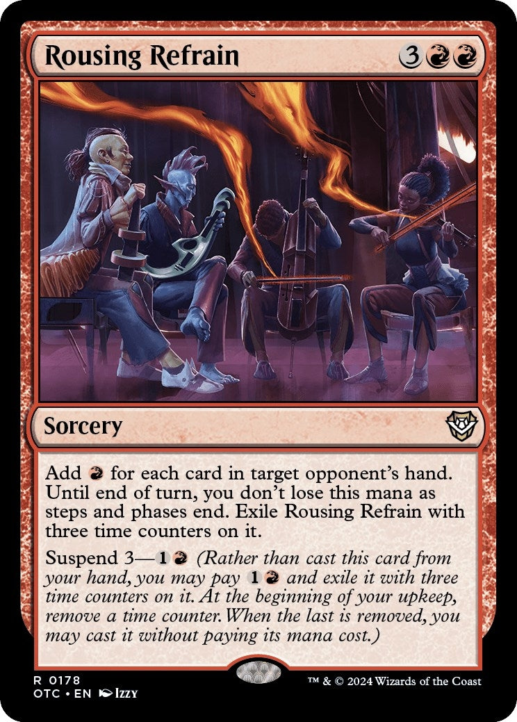 Image for Rousing Refrain (178) (Commander: Outlaws of Thunder Junction) - Magic: The Gathering