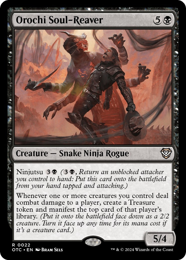 Image for Orochi Soul-Reaver (22) (Commander: Outlaws of Thunder Junction) - Magic: The Gathering