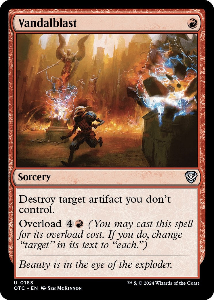 Image for Vandalblast (183) (Commander: Outlaws of Thunder Junction) - Magic: The Gathering