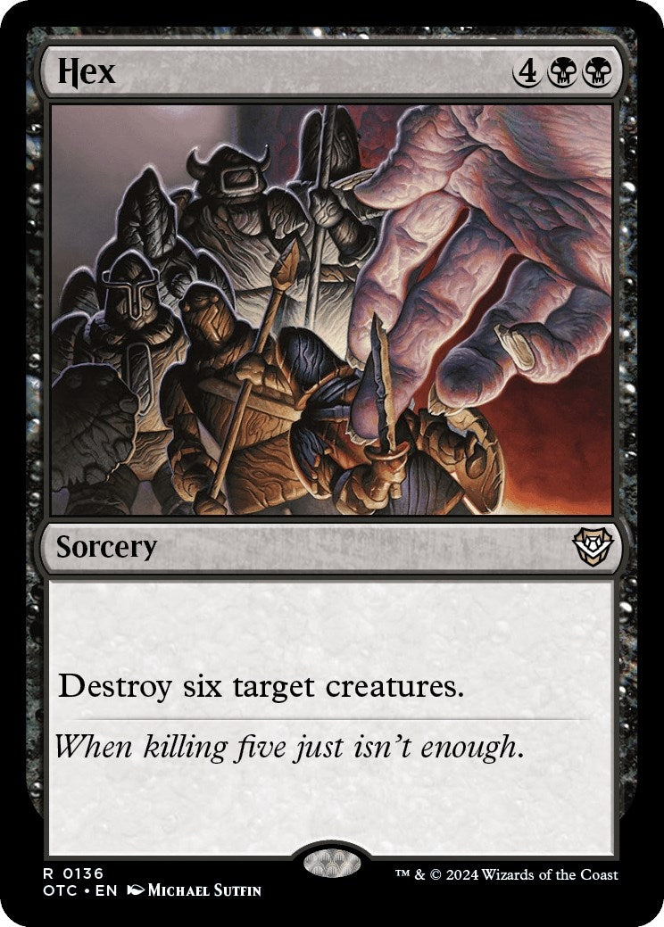 Image for Hex (136) (Commander: Outlaws of Thunder Junction) - Magic: The Gathering