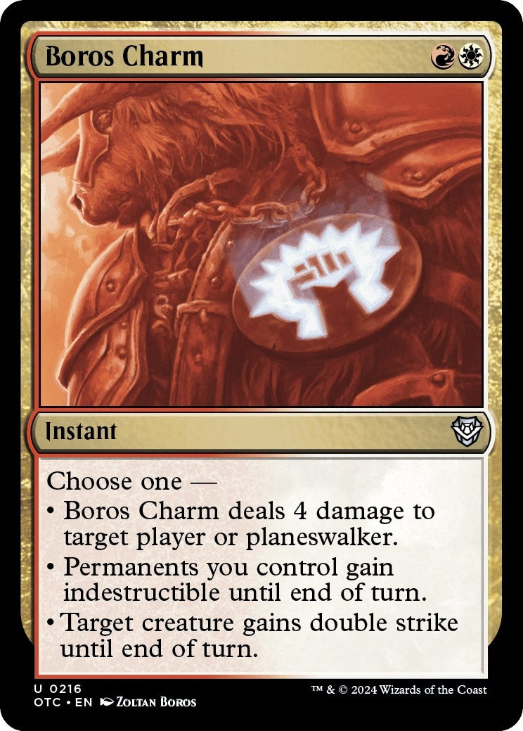 Image for Boros Charm (216) (Commander: Outlaws of Thunder Junction) - Magic: The Gathering