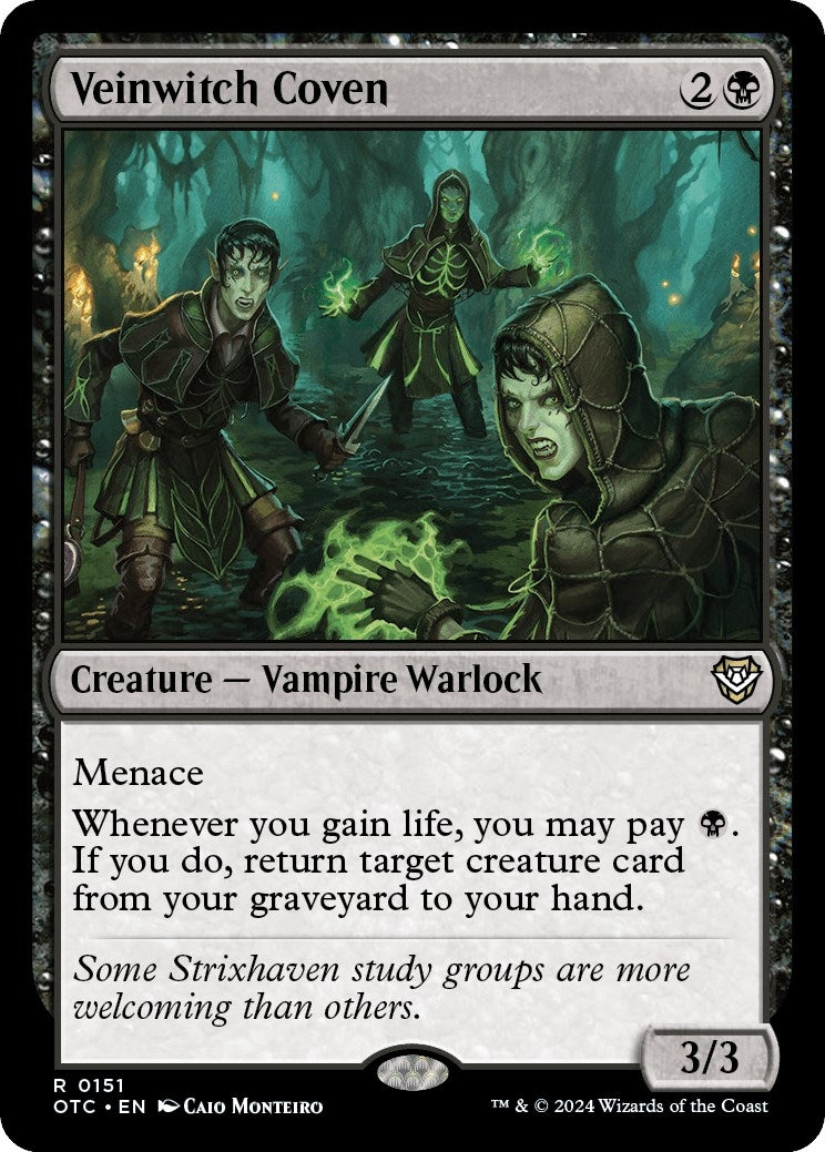 Image for Veinwitch Coven (151) (Commander: Outlaws of Thunder Junction) - Magic: The Gathering