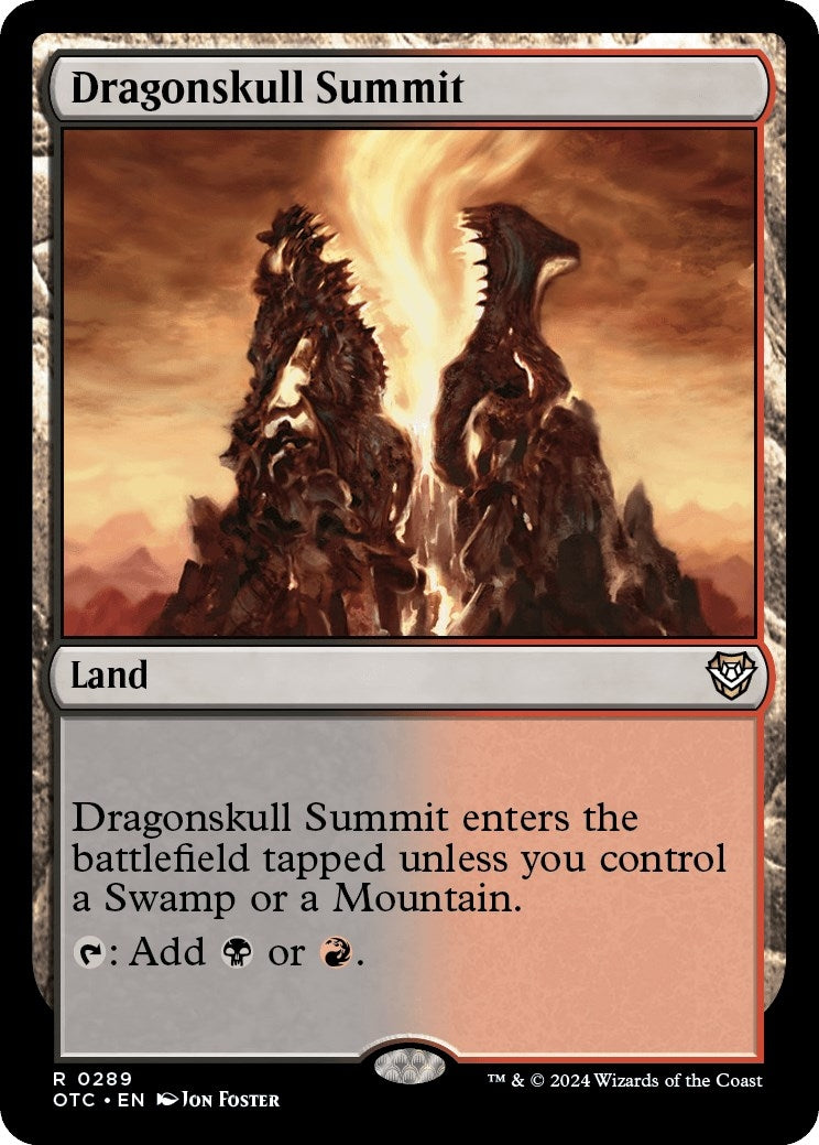 Image for Dragonskull Summit (289) (Commander: Outlaws of Thunder Junction) - Magic: The Gathering