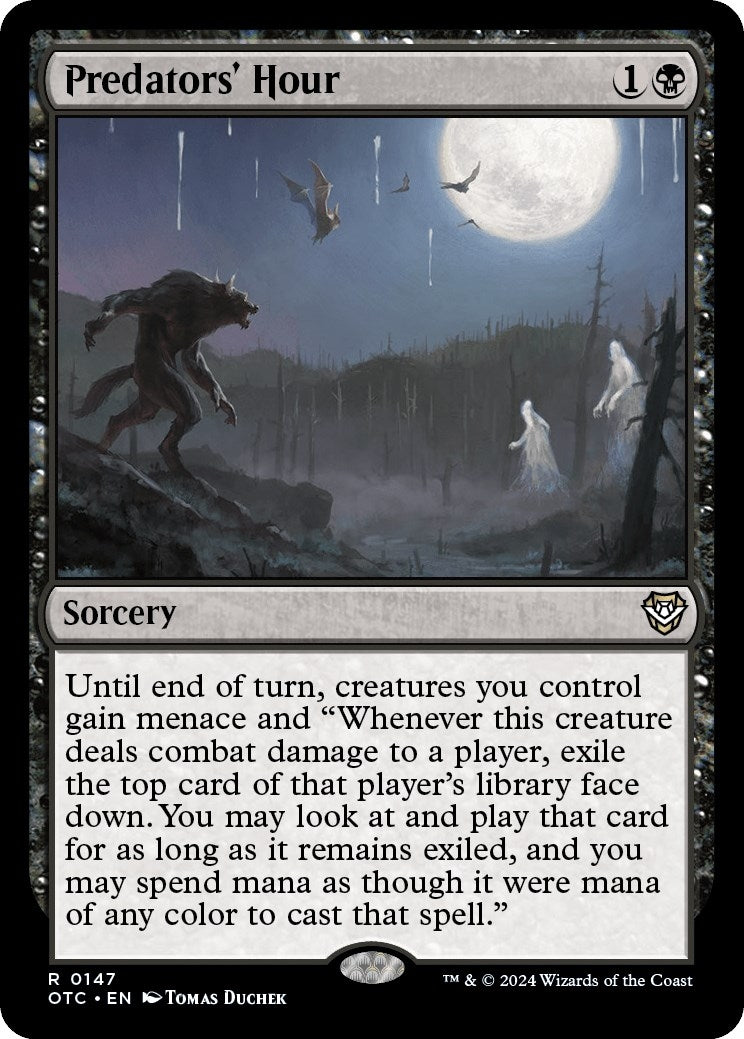 Image for Predators' Hour (147) (Commander: Outlaws of Thunder Junction) - Magic: The Gathering