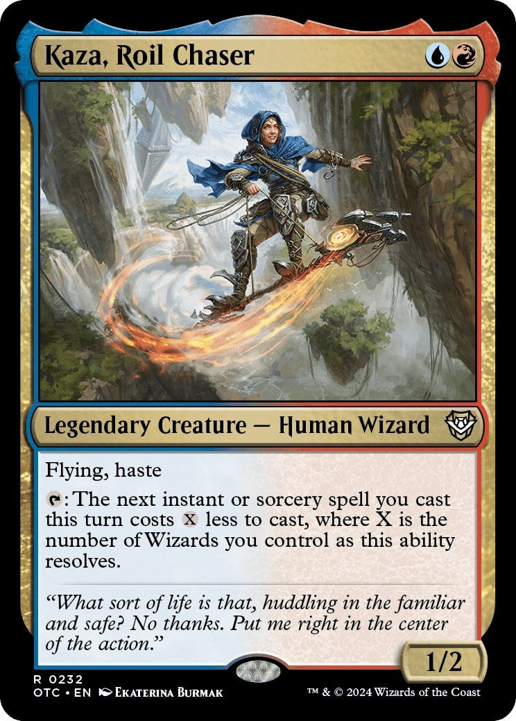Image for Kaza, Roil Chaser (232) (Commander: Outlaws of Thunder Junction) - Magic: The Gathering