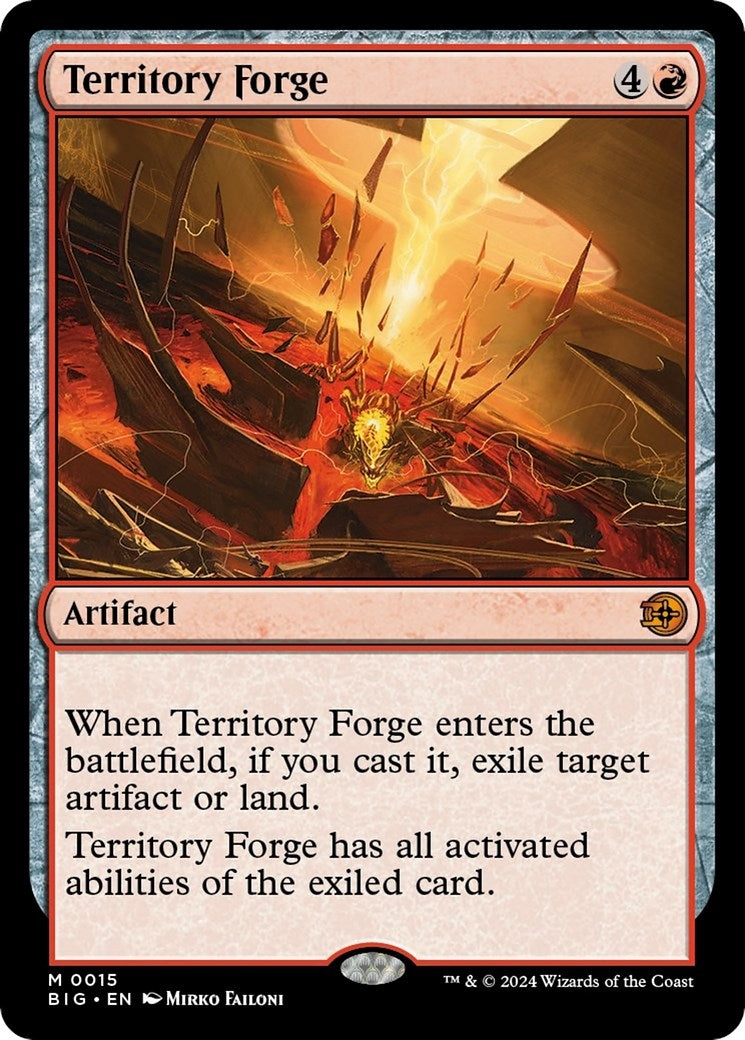 Image for Territory Forge (15) (Outlaws of Thunder Junction: The Big Score) - Magic: The Gathering